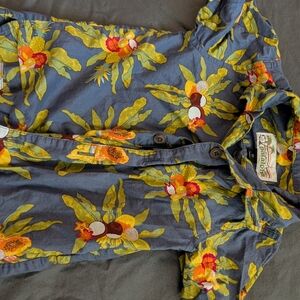 Floral Button-Up Shirt